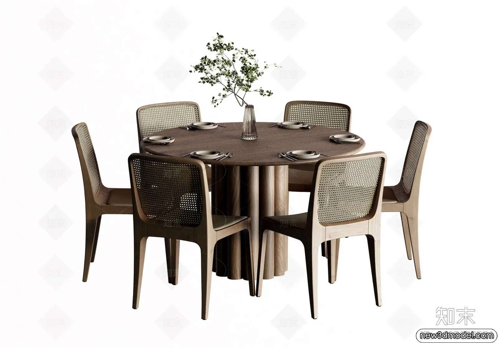 Dining Table - 3D Models - 3D Furniture Models for Interior - 109