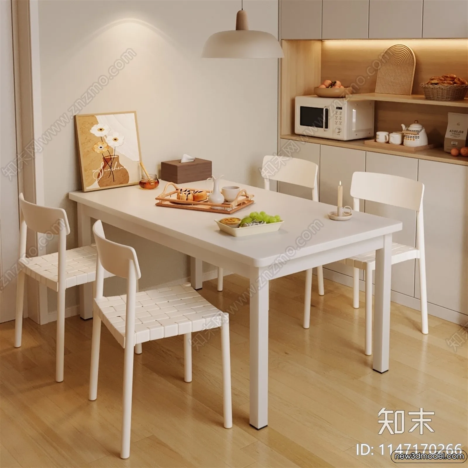 Dining Table - 3D Models - 3D Furniture Models for Interior - 144