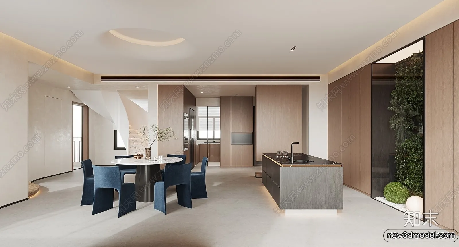 Dining Table - 3D Models - 3D Furniture Models for Interior - 187