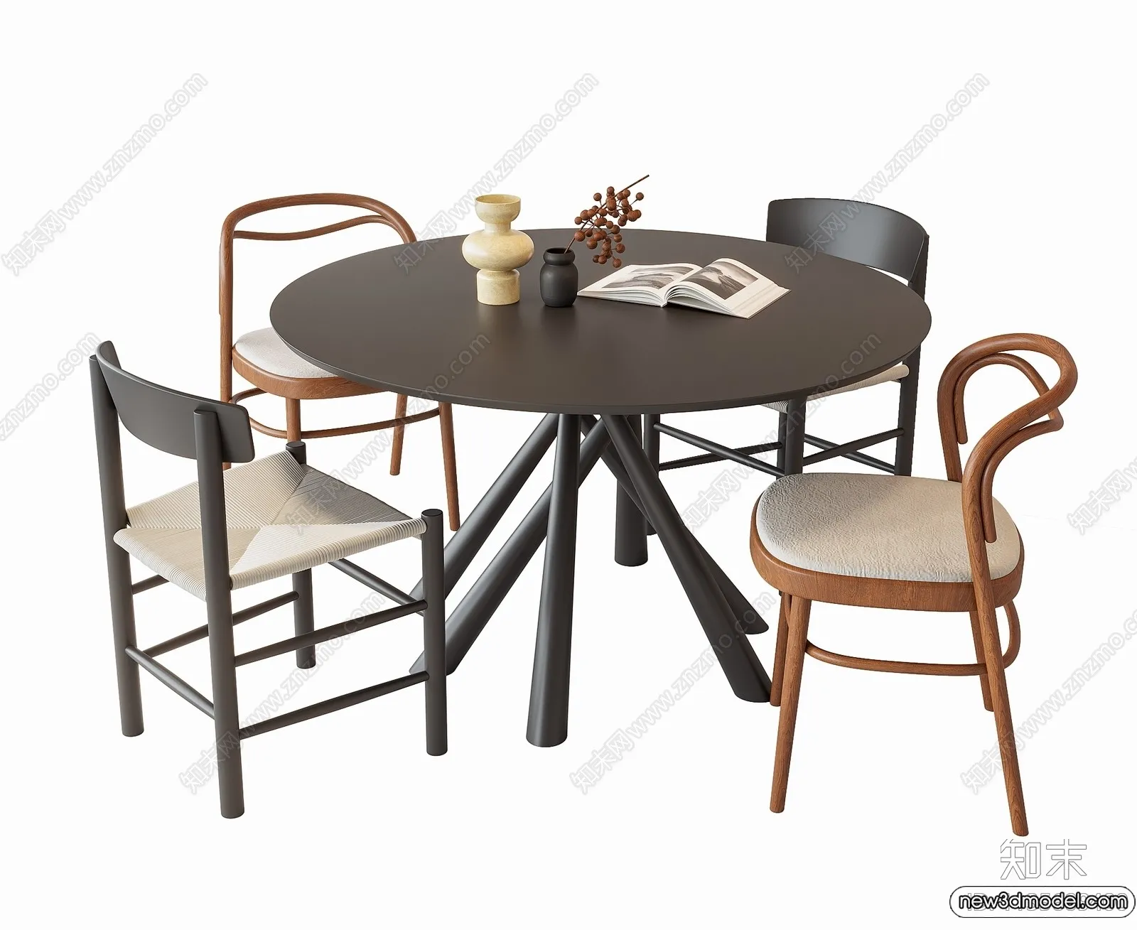 Dining Table - 3D Models - 3D Furniture Models for Interior - 189