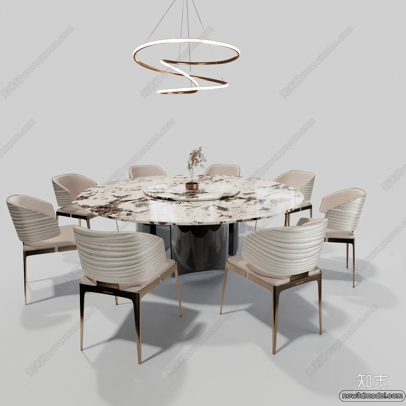 Dining Table - 3D Models - 3D Furniture Models for Interior - 192