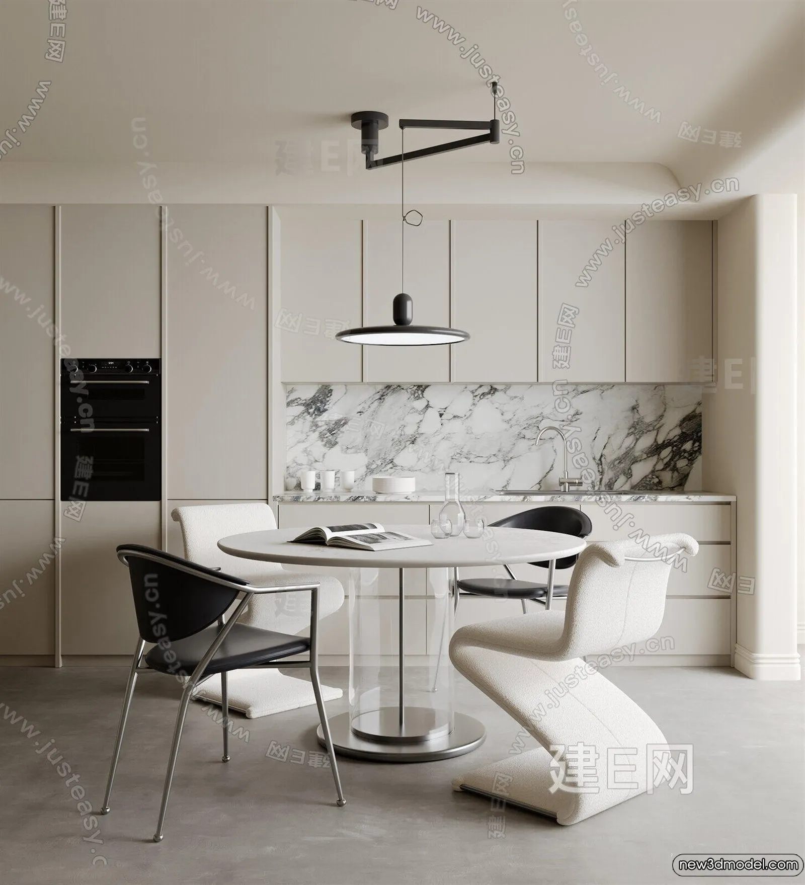 Dining Table - 3D Models - 3D Furniture Models for Interior - 193