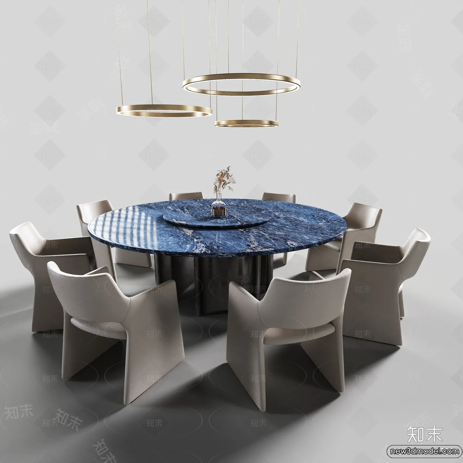 Dining Table - 3D Models - 3D Furniture Models for Interior - 199
