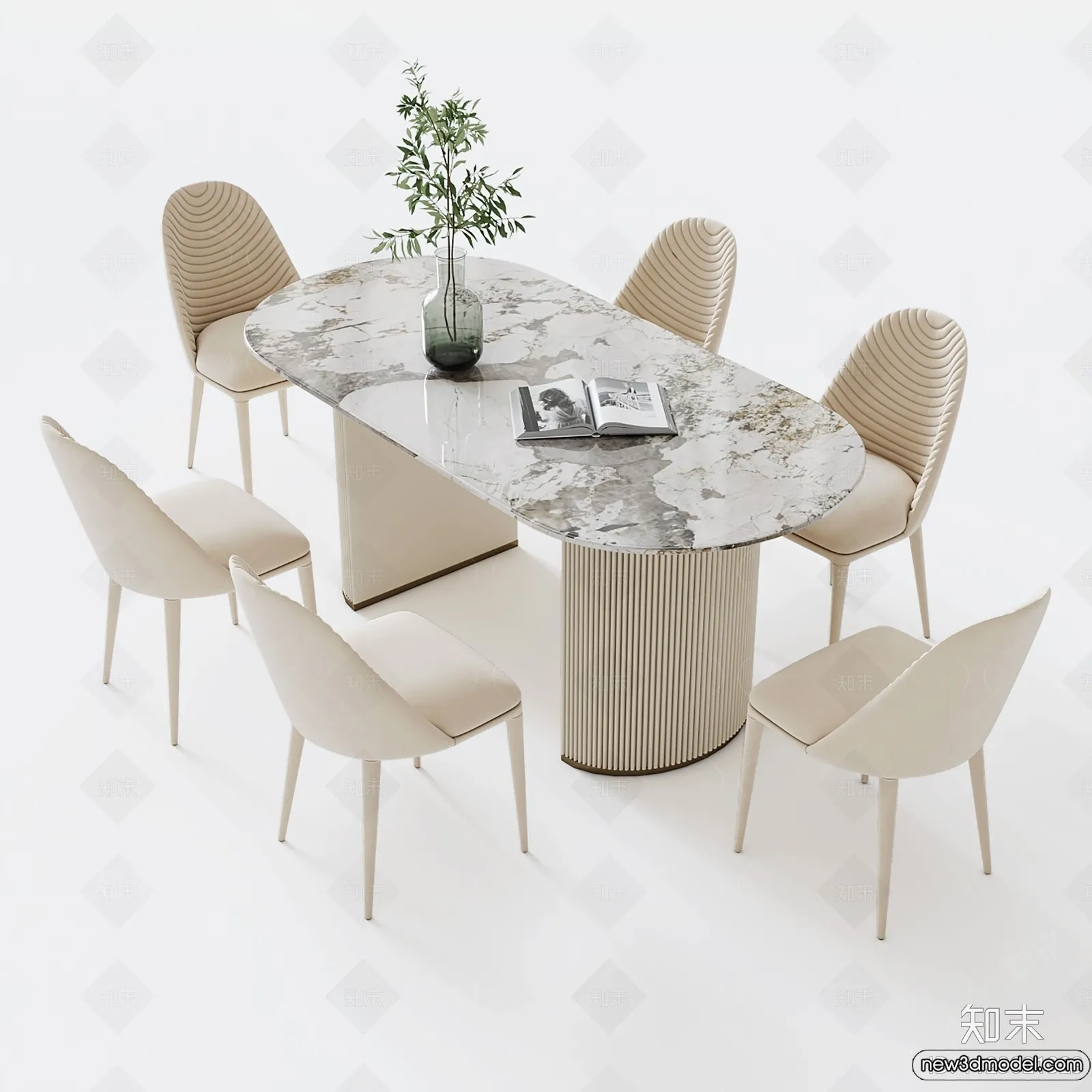 Dining Table - 3D Models - 3D Furniture Models for Interior - 204