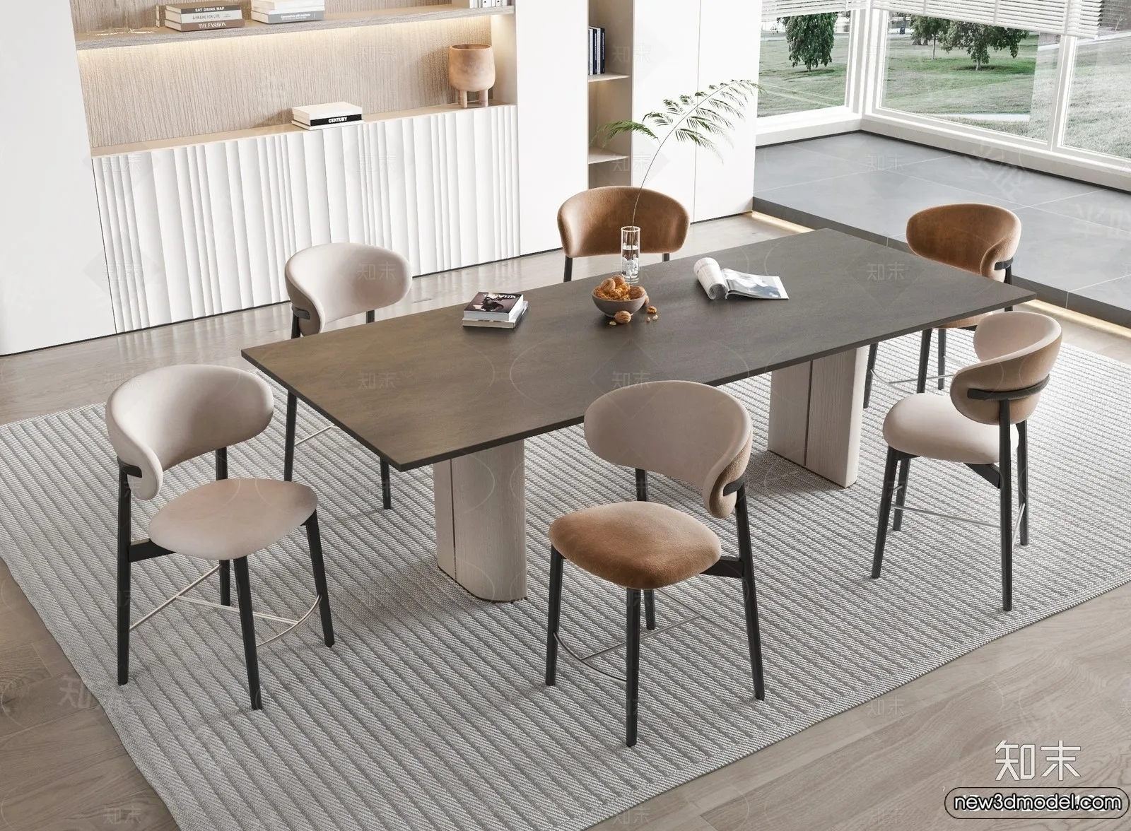 Dining Table - 3D Models - 3D Furniture Models for Interior - 205