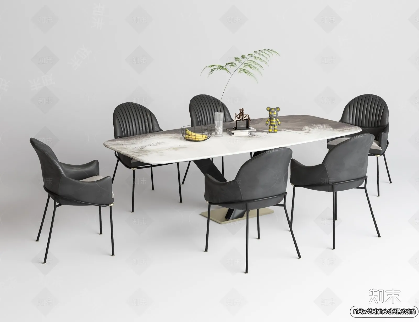 Dining Table - 3D Models - 3D Furniture Models for Interior - 220