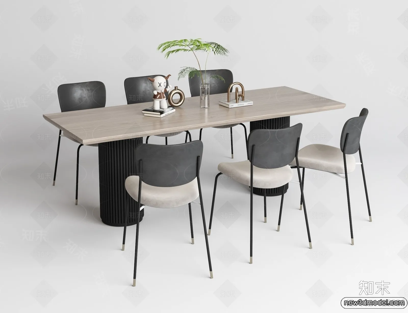 Dining Table - 3D Models - 3D Furniture Models for Interior - 221