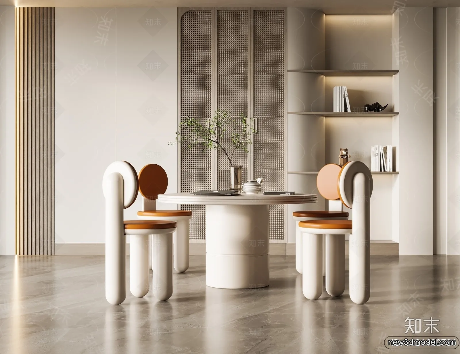 Dining Table - 3D Models - 3D Furniture Models for Interior - 222