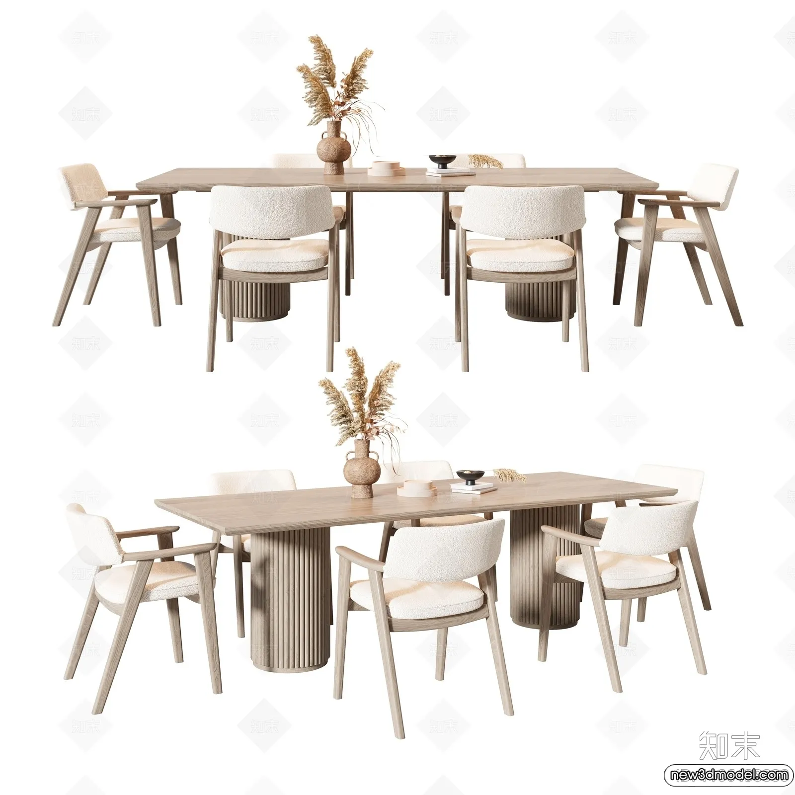 Dining Table - 3D Models - 3D Furniture Models for Interior - 234