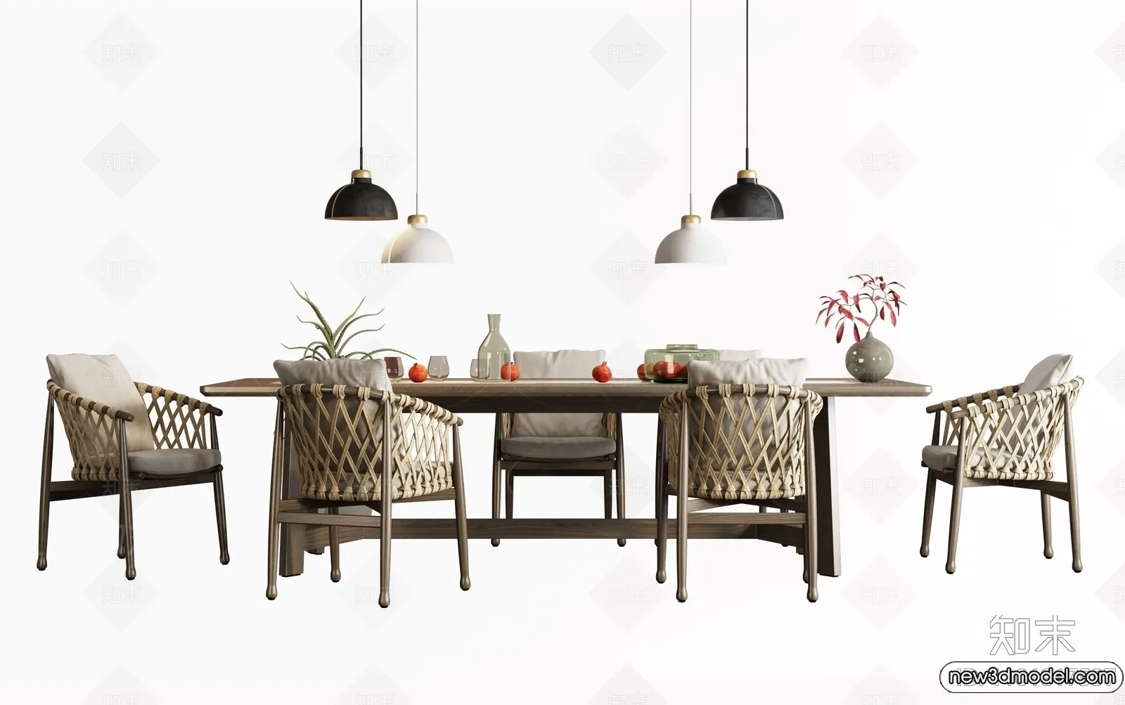 Dining Table - 3D Models - 3D Furniture Models for Interior - 236