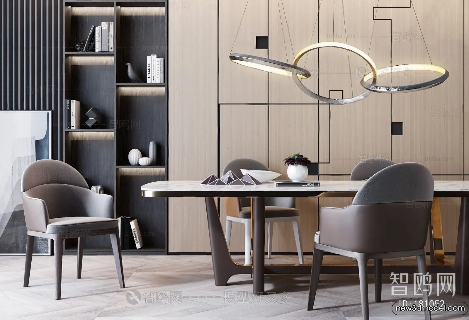 Dining Table - 3D Models - 3D Furniture Models for Interior - 251