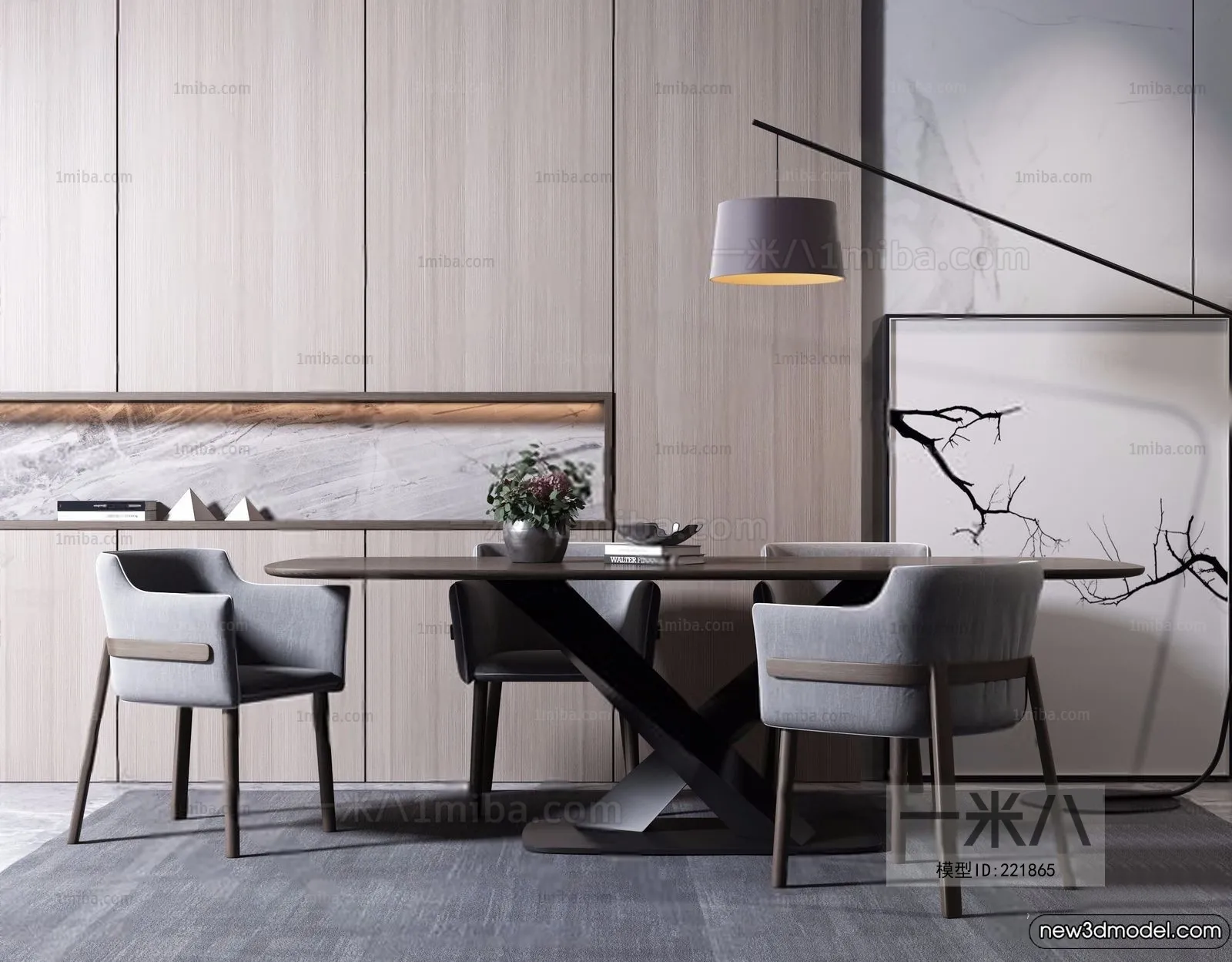 Dining Table - 3D Models - 3D Furniture Models for Interior - 267