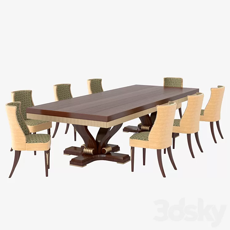 Dining table ATLANTIQUE FLC 31 3D Model