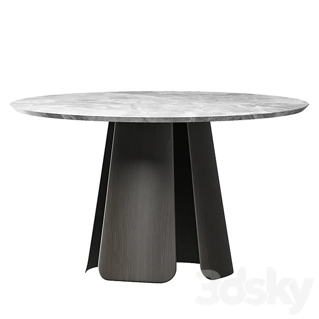 Dining table Base Table Wooddi 3DModel