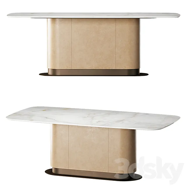 dining table CIPRIANI 3DModel