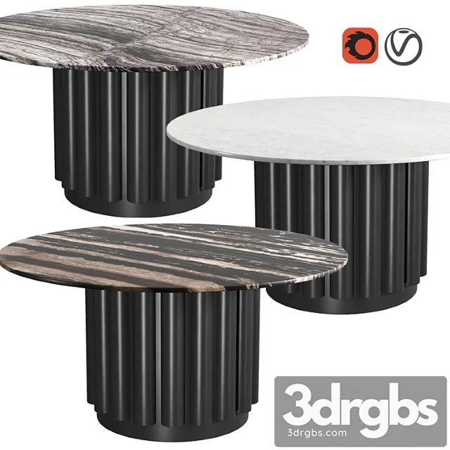 Dining table Eden Rock 3D Model Free