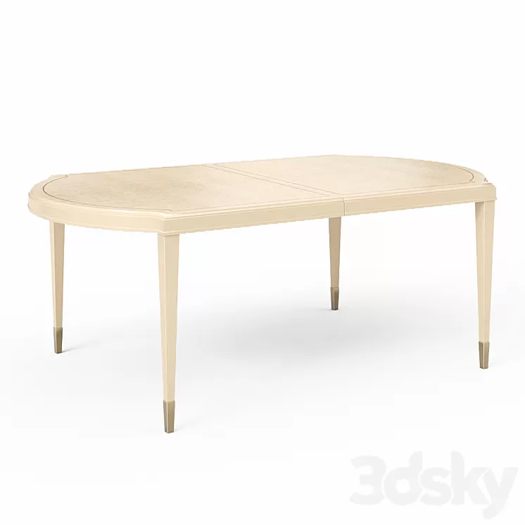 Dining table Feast Your Eyes Caracole 3D Model