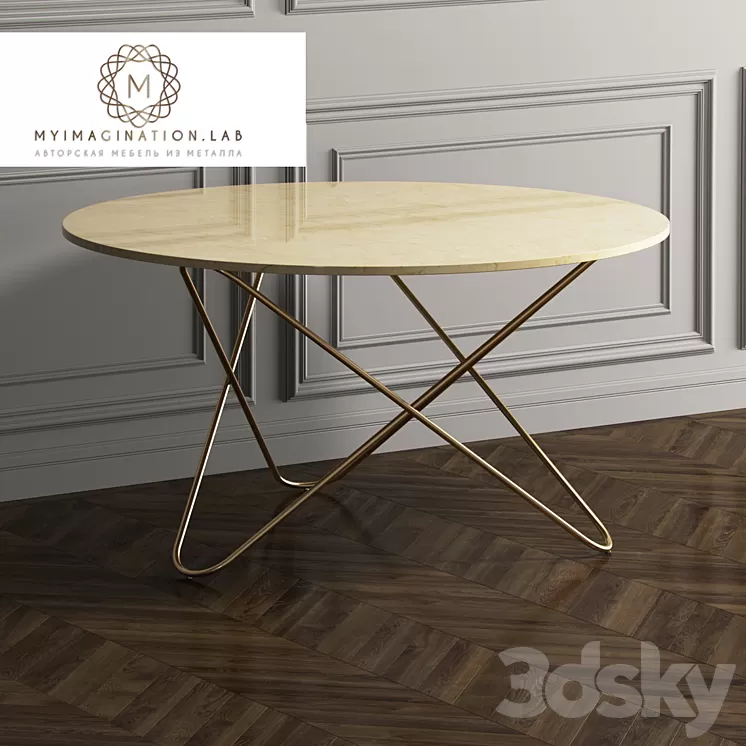 Dining table from Myimagination.lab 3D Model