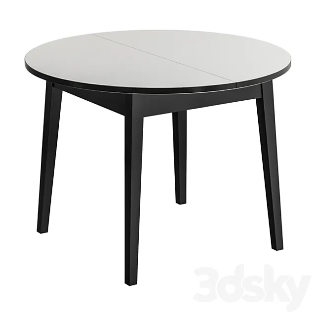 Dining table Kenner 1000M 3D Model
