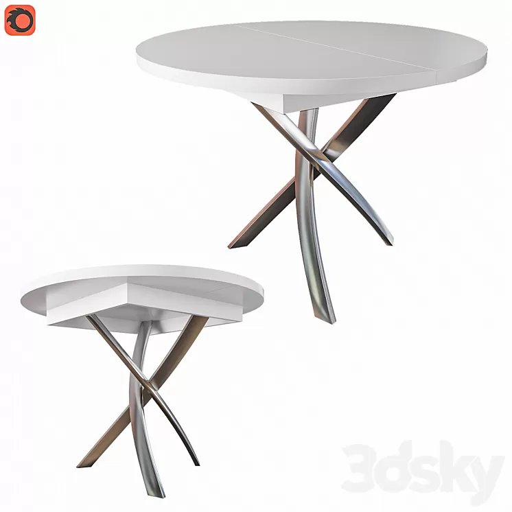 Dining table Kenner 3D Model