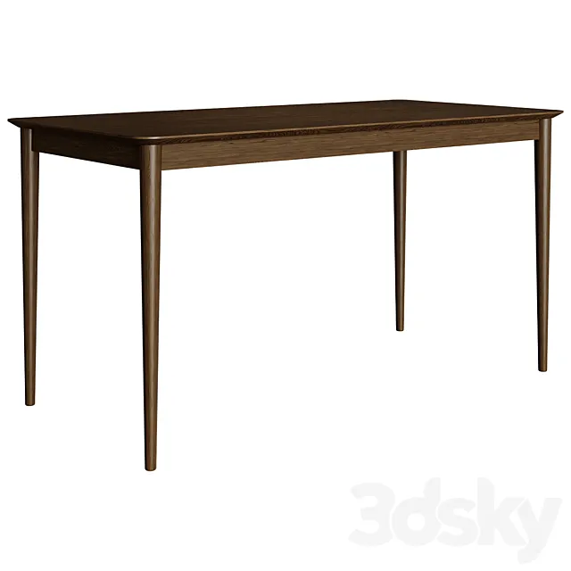 Dining table Mun-L Kitchen table 3D Model