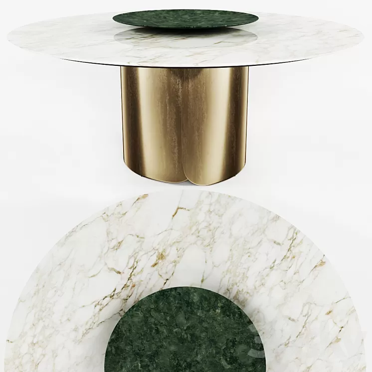 Dining table OSCAR Opera Contemporary by Angelo Cappellini 3D Model