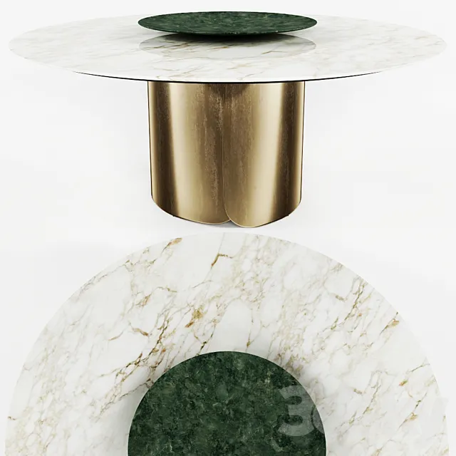 Dining table OSCAR Opera Contemporary by Angelo Cappellini 3DModel