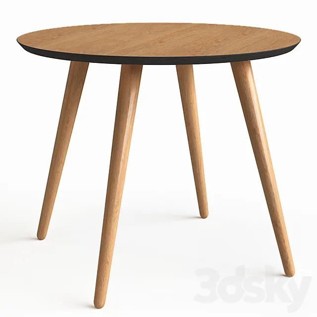 Dining table Ronda Round SKdesign 3D Model