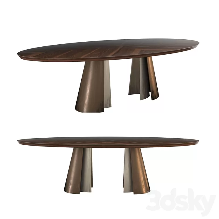 Dining table Rugiano ABSOLUTE 3D Model