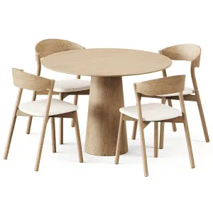 Dining Table Set - 3D - 032