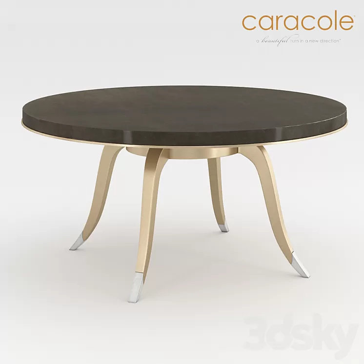 Dining table Table Dance Caracole 3D Model