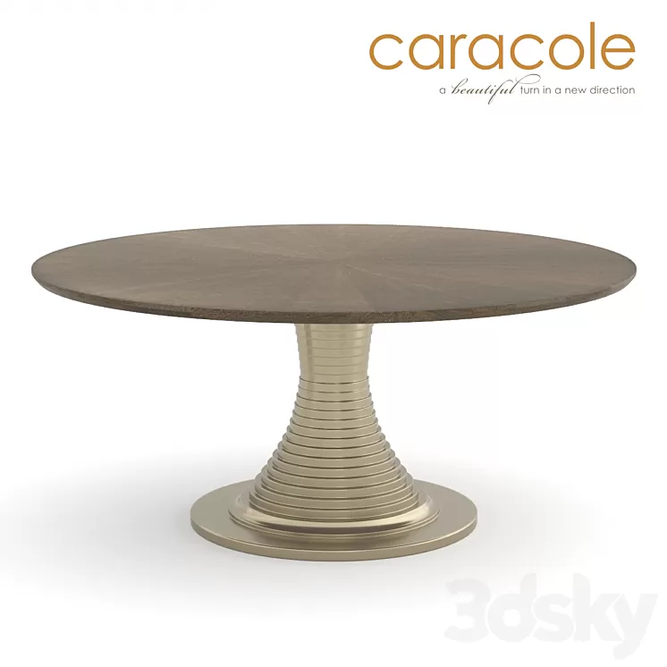 Dining table Uptown Caracole 3D Model