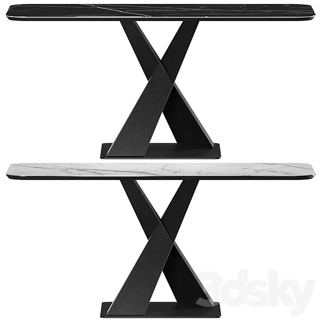 dining table x-form2 3D Model