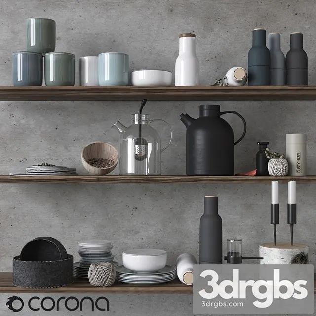 Dinnerware by New Norm 3D Model Free