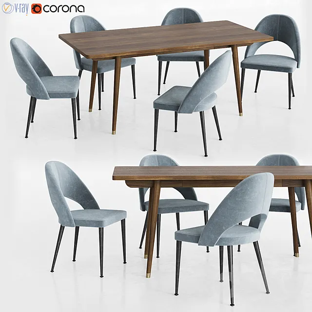 Dinning set 3DModel