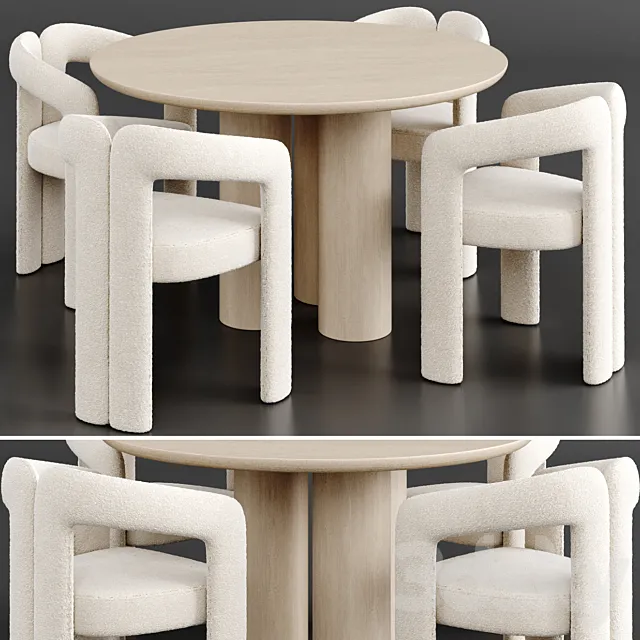 Dinning Set 83 Free Download
