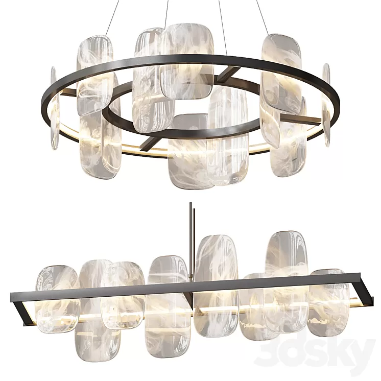 Dionis Lampatron Chandelier 3D Model Free