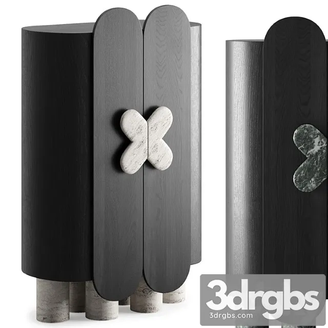 Diplopoda Cabinet By Appartement 2 3D Model Free