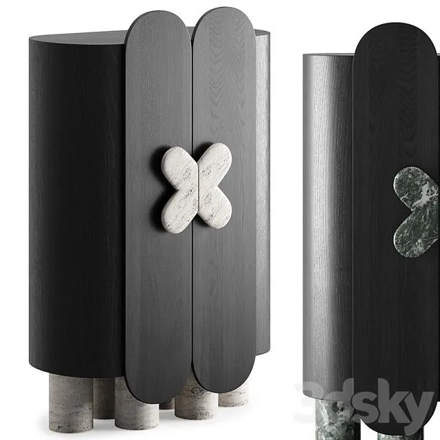 Diplopoda Cabinet By Appartement 2 3D Model