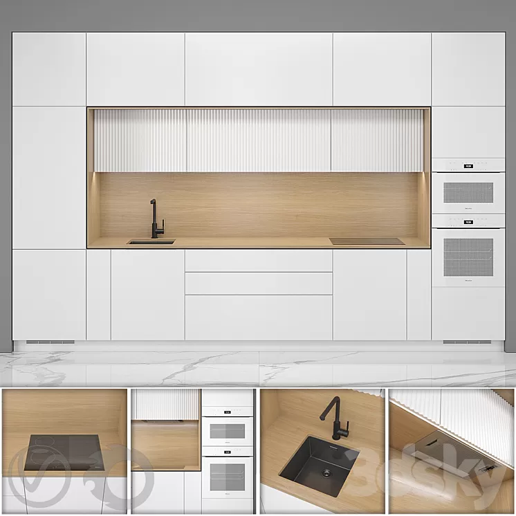 Direct kitchen Oda 3D Model