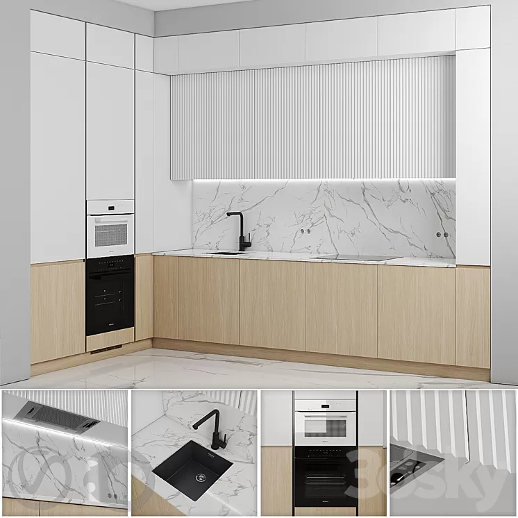 Direct Kitchen Rindr 3D Model