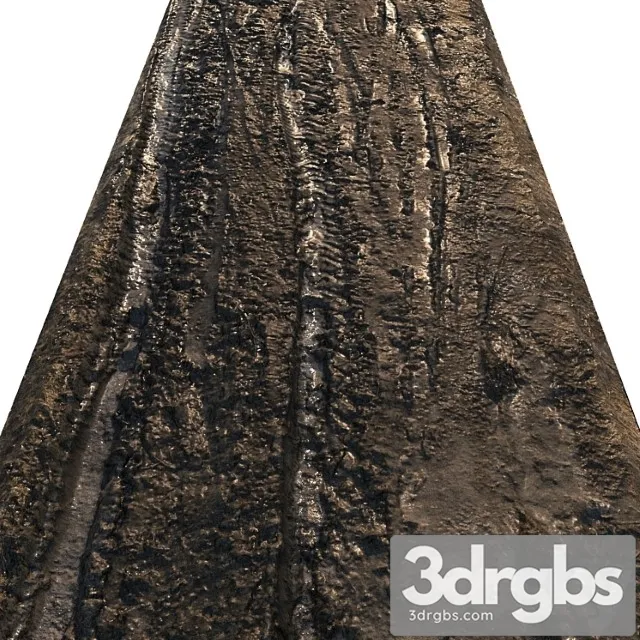 Dirt Road Material 05 3D Model Free