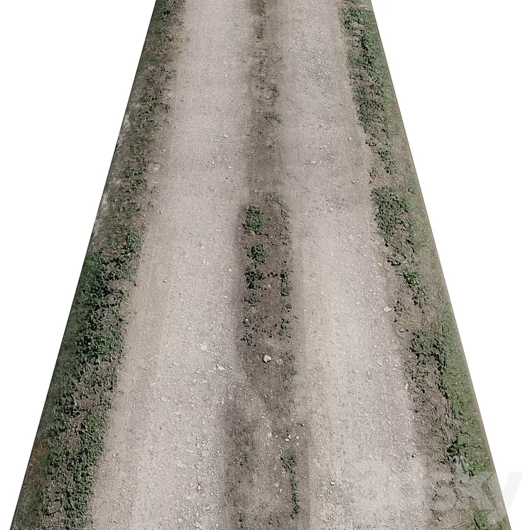 Dirt road_1 3D Model
