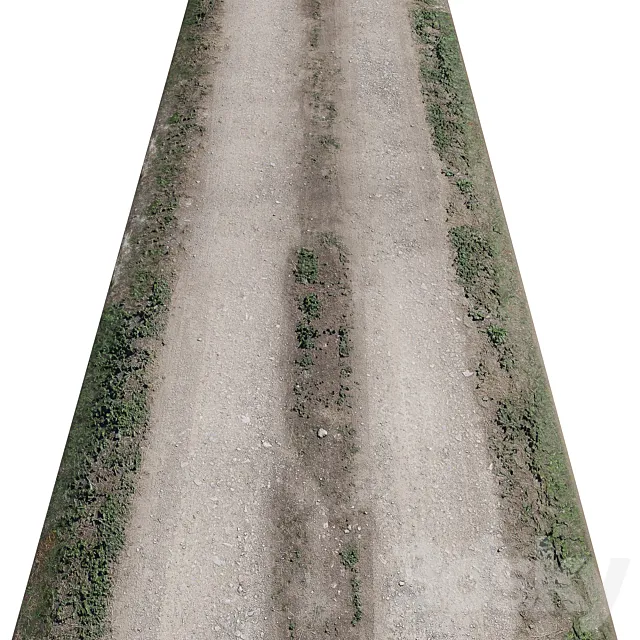 Dirt road_1 3D Model