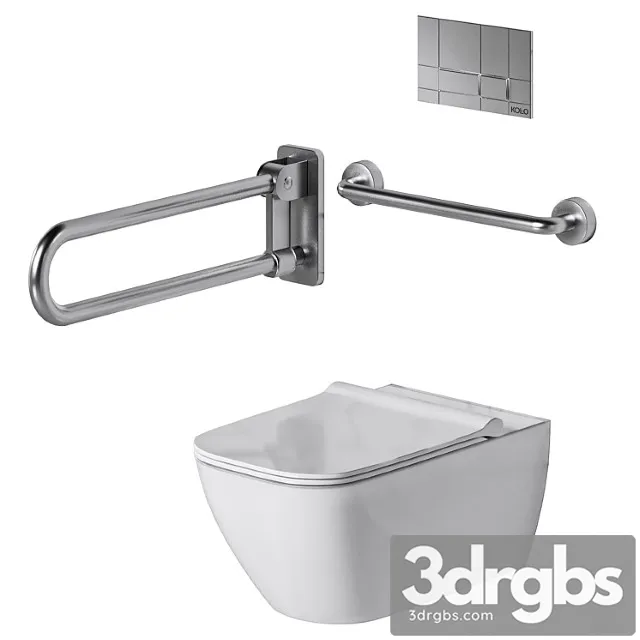 Disabled Person SU WC 3D Model Free