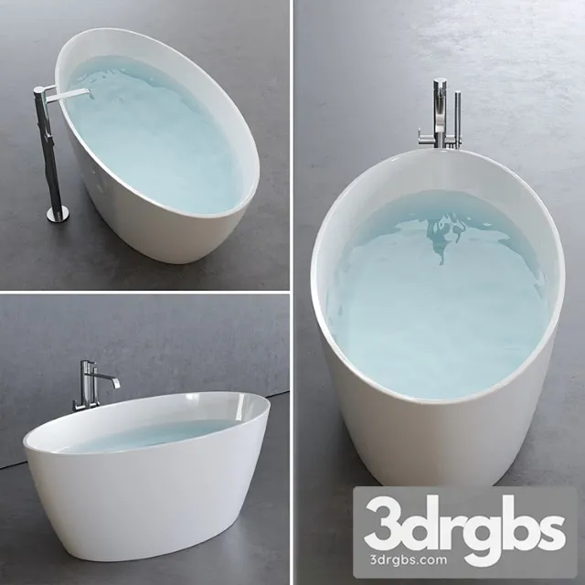Disenia Lake Bathtub 3D Model Free