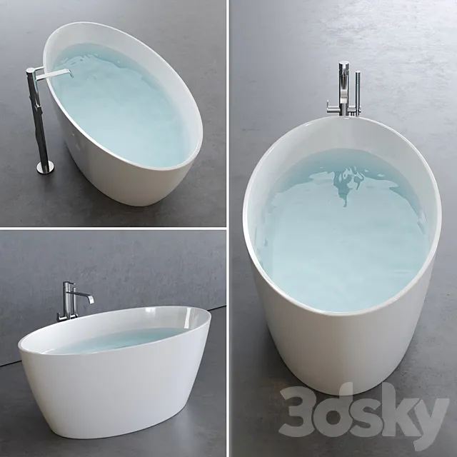 Disenia Lake Bathtub 3D Model