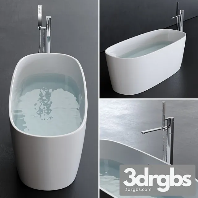 Disenia Loop Bathtub 3D Model Free