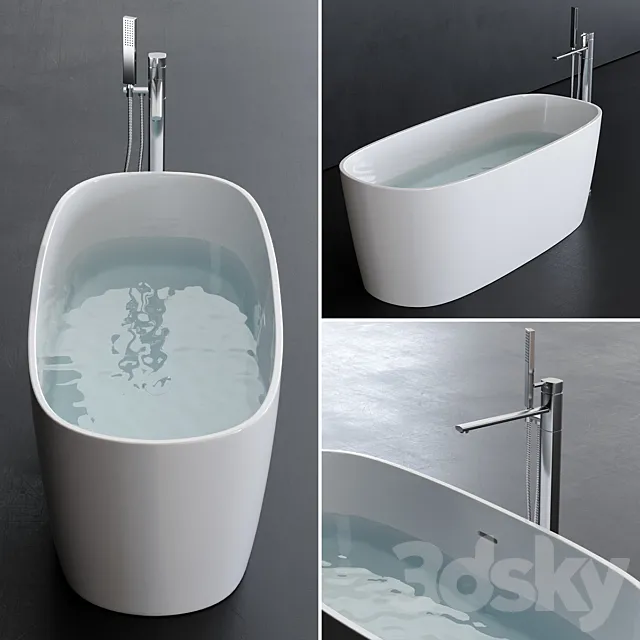 Disenia Loop Bathtub 3DModel
