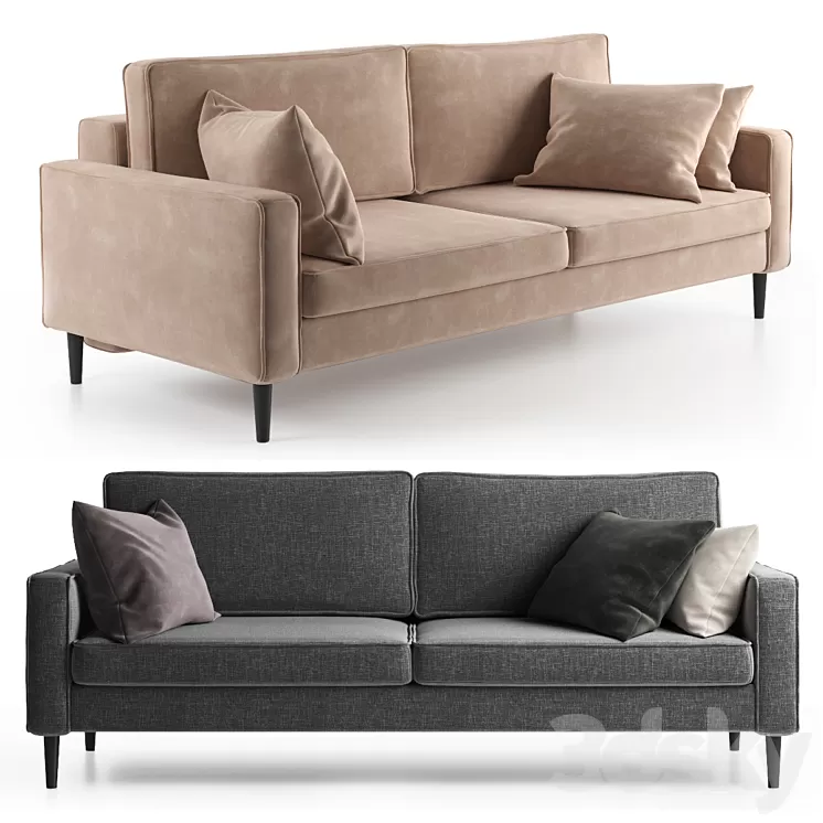 Disent straight 3D Model Free